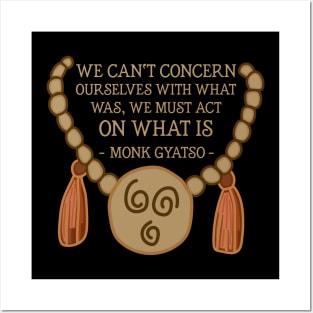 Monk Gyatso's Wisdom (Light) Posters and Art